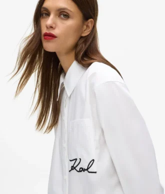 Camisa com bolso Signature