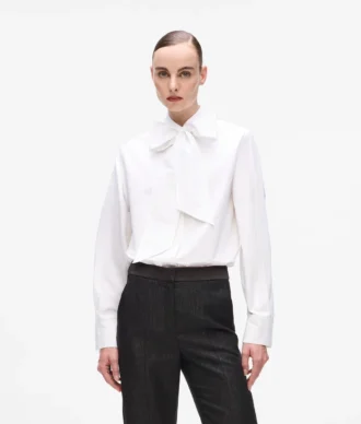 Camisa com detalhe de laço Karl DNA