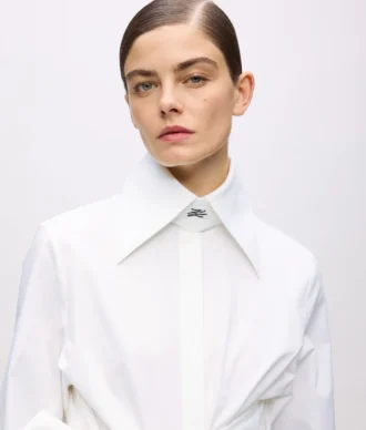 Camisa com detalhe de laço KL Studio