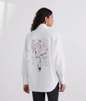 CAMISA DE POPELINA DA SÉRIE KARL
