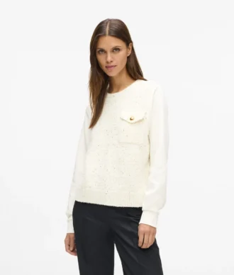 Camisola bouclé