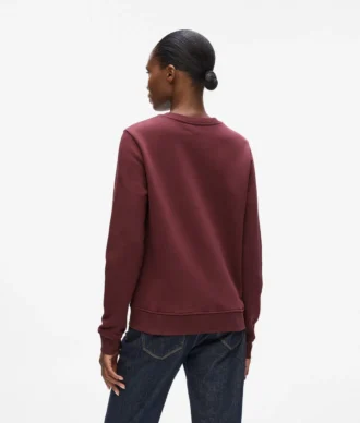 Camisola com logótipo em lantejoulas