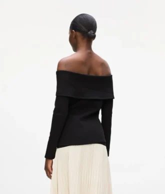 Camisola com ombros descobertos