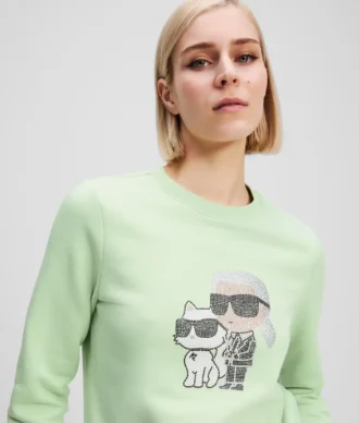CAMISOLA IKON KARL & CHOUPETTE COM STRASS