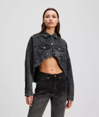 CASACO DE GANGO CROPPED OVERSIZED