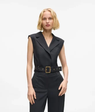 Colete com tachas Karl DNA