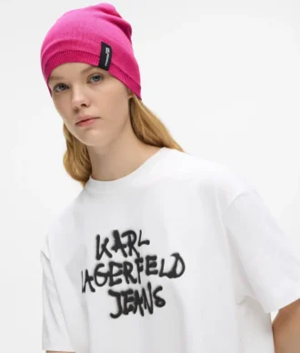 Gorro com patch com logótipo