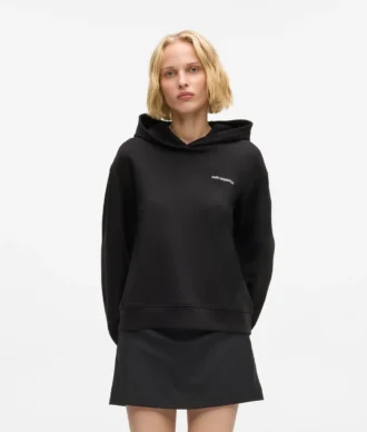 Hoodie com fita com logótipo