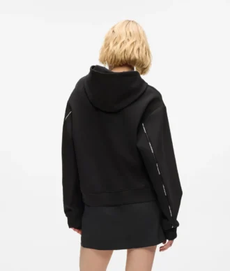 Hoodie com fita com logótipo