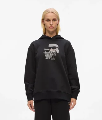 Hoodie com strass Ikon