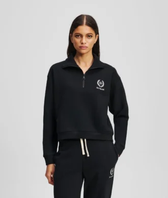 HOTEL KARL LOUNGEWEAR CAMISOLA COM MEIO ZÍPER